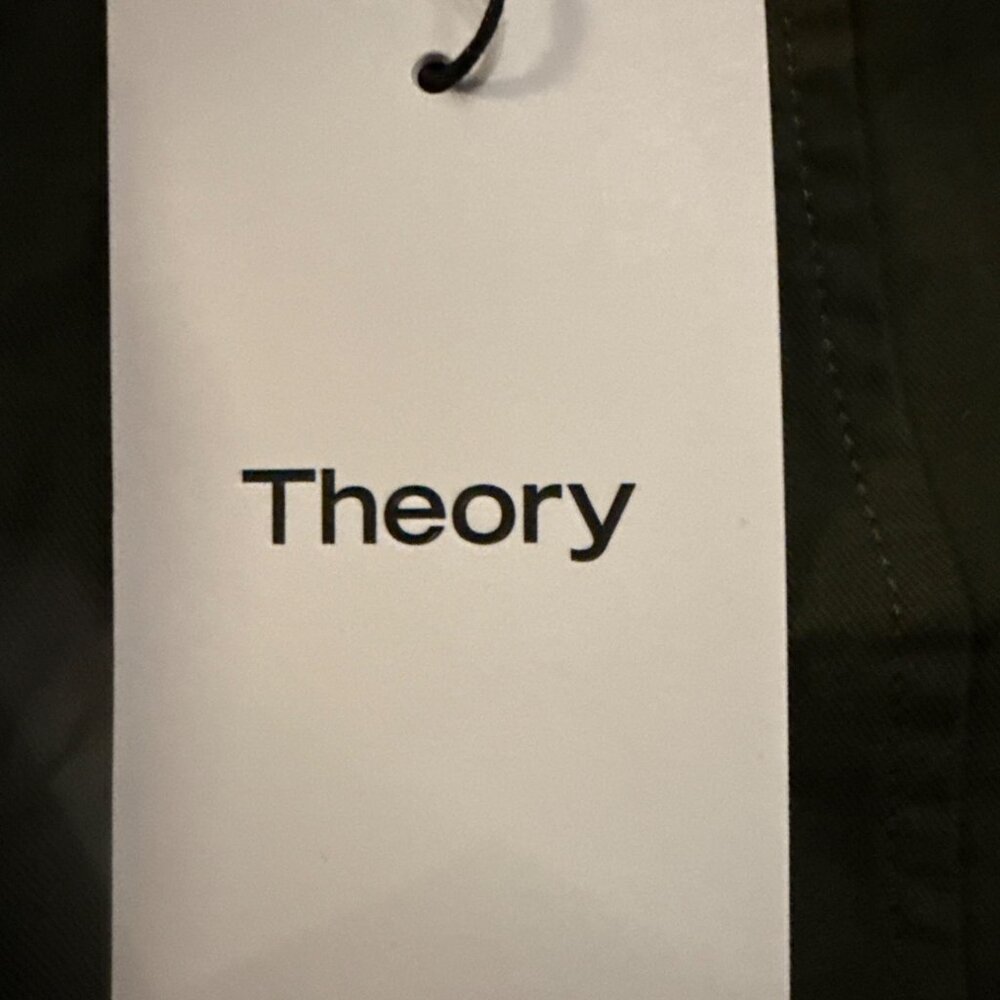 Theory Women's Crewneck Sleeveless Stretch Cotton Minidress Size 0 New with Tag - Picture 6 of 7